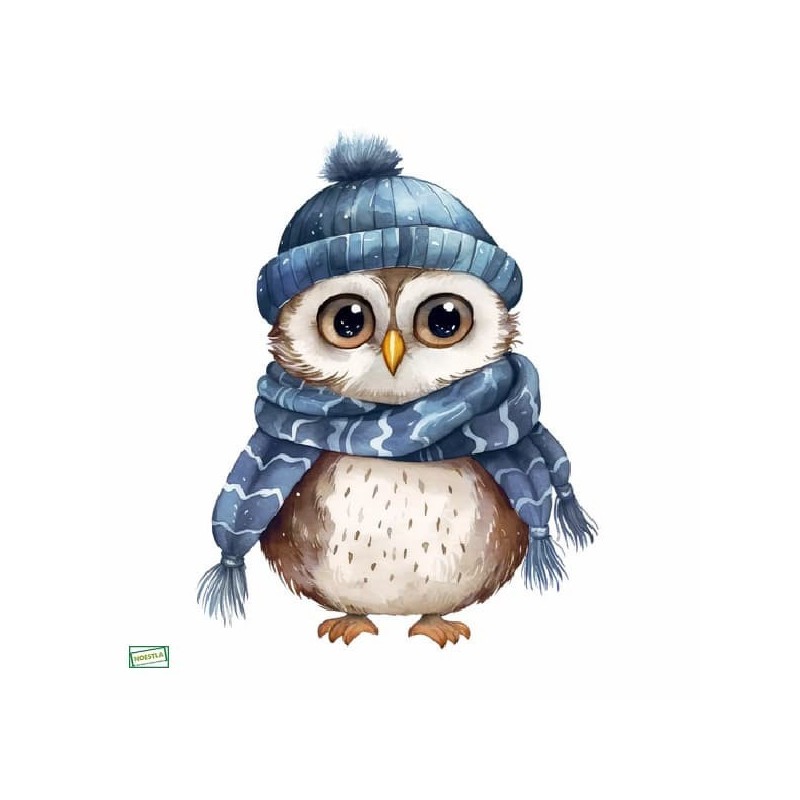1 serviette La chouette -149