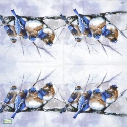 1serviette papier Moineaux-150