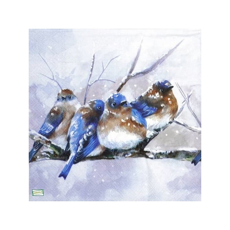 1serviette papier Moineaux-150