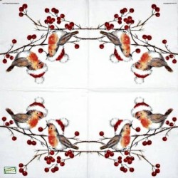 1serviette papier Moineaux-146