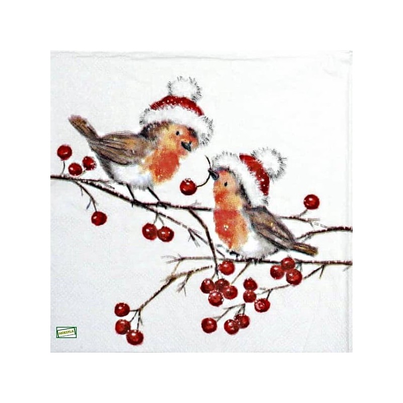 1serviette papier Moineaux-146