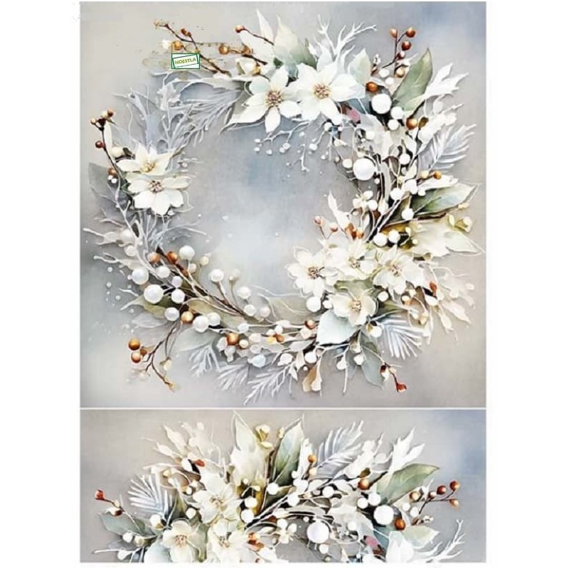 1papier riz Noêl-R1168L