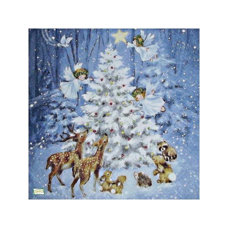 1serviette papier Anges-52