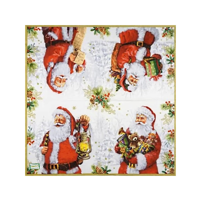 1serviette Père Noêl -19