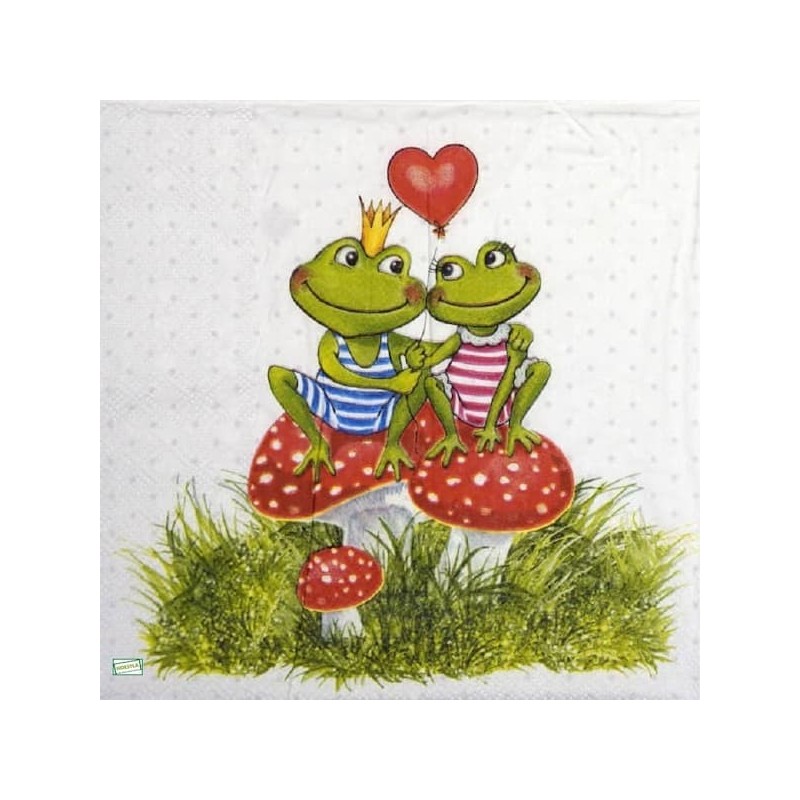 serviette papier Grenouille-21