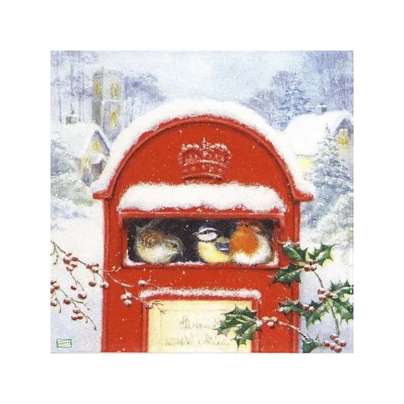 20 serviettes Les Oiseaux -L68