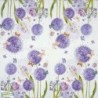 1 serviette Autres Fleurs -13