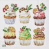 20 serviettes Cupcakes -L70