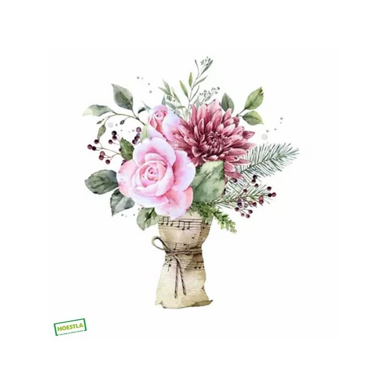 1serviette papier Les Roses-10