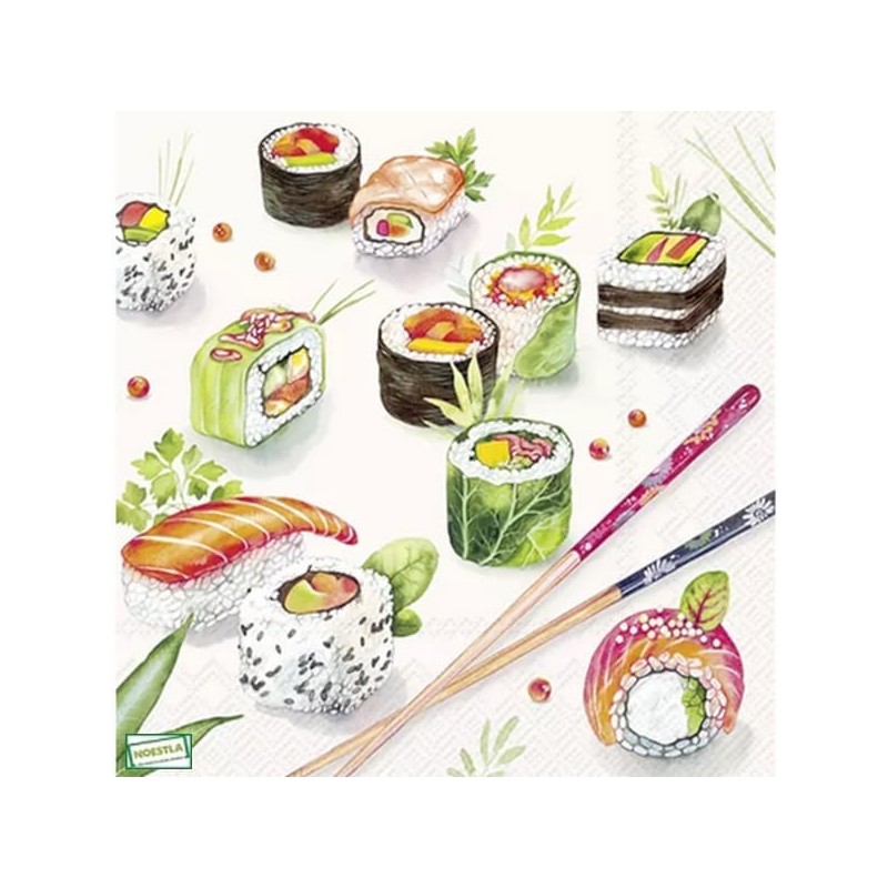 1 serviette papier Asie -37