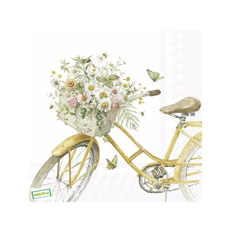 1 serviette papier Le vélo -10