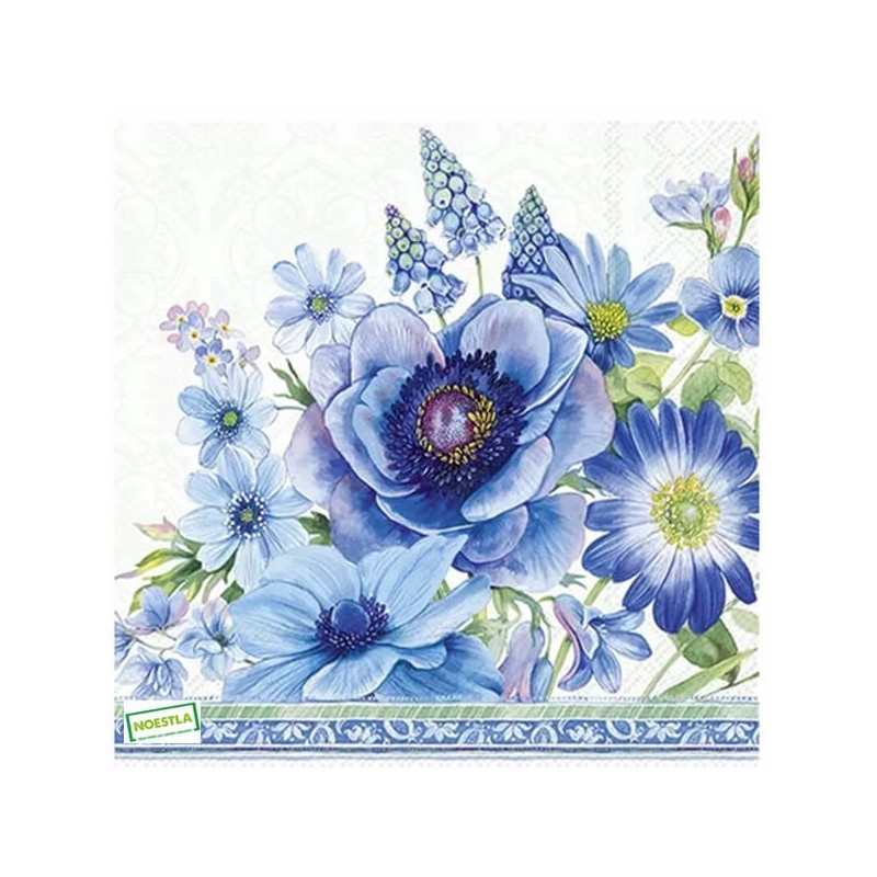 1serviette papier Fleurs-38