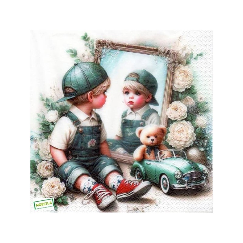 1 serviette papier Enfant -55