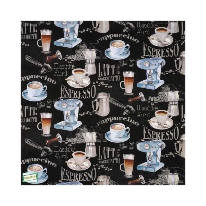 1 serviette Cappuccino -126