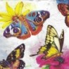 1serviette papier Papillons-24
