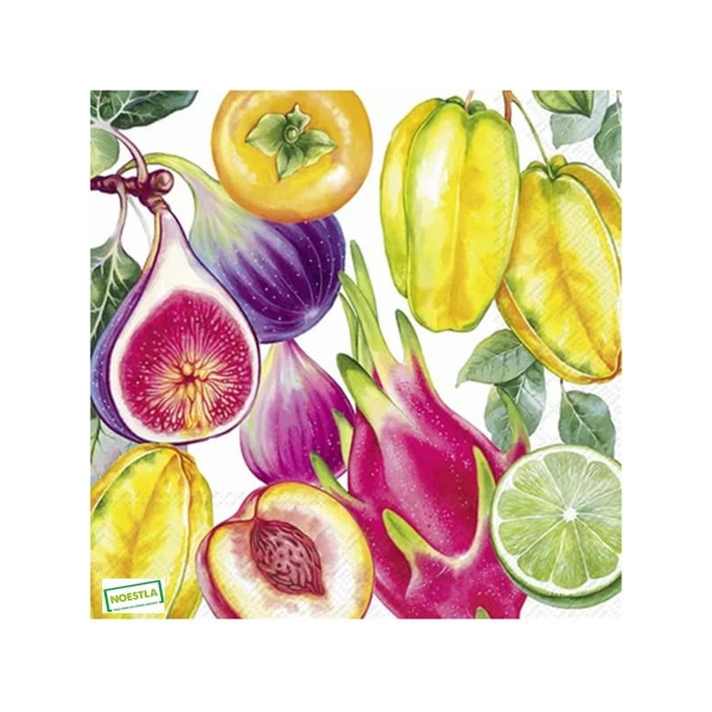 1serviette papier Fruits-53