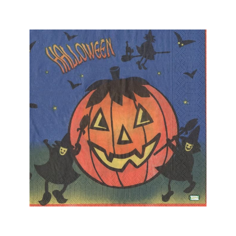 1 serviette Halloween -10