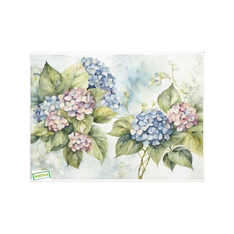 1papier de riz Fleurs-R1297L