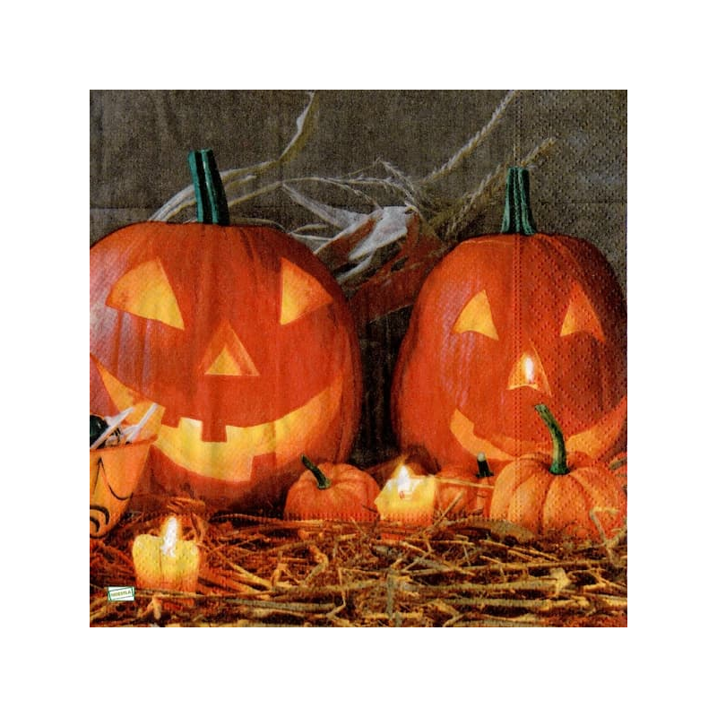1 serviette Halloween -17