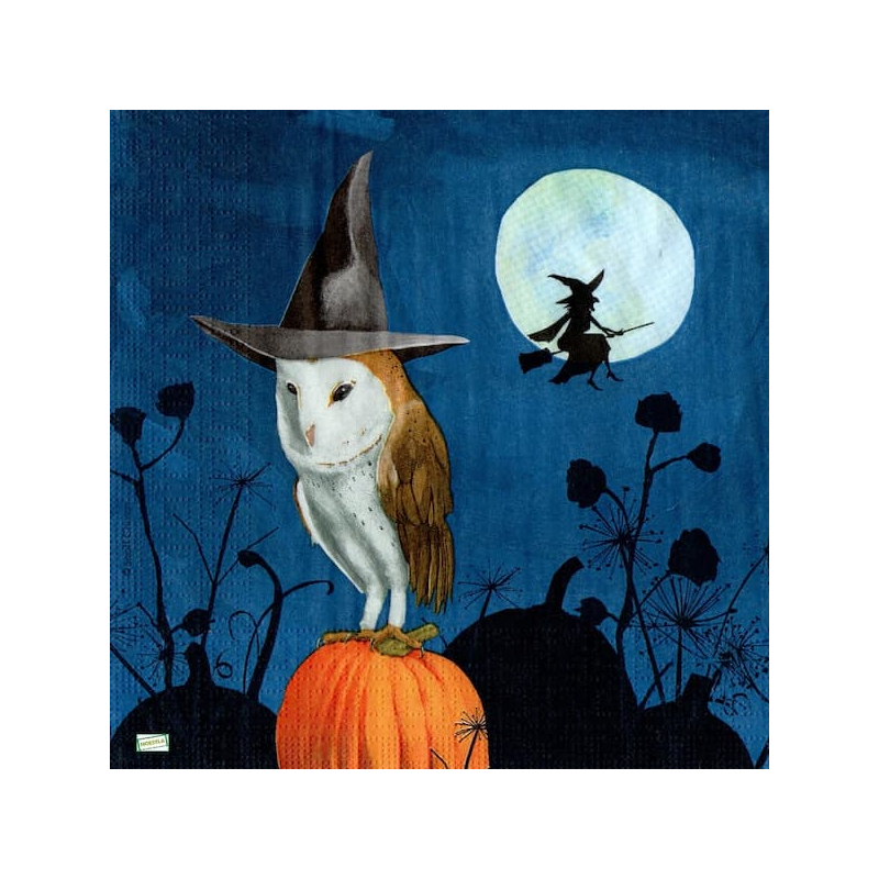 1 serviette Halloween -18