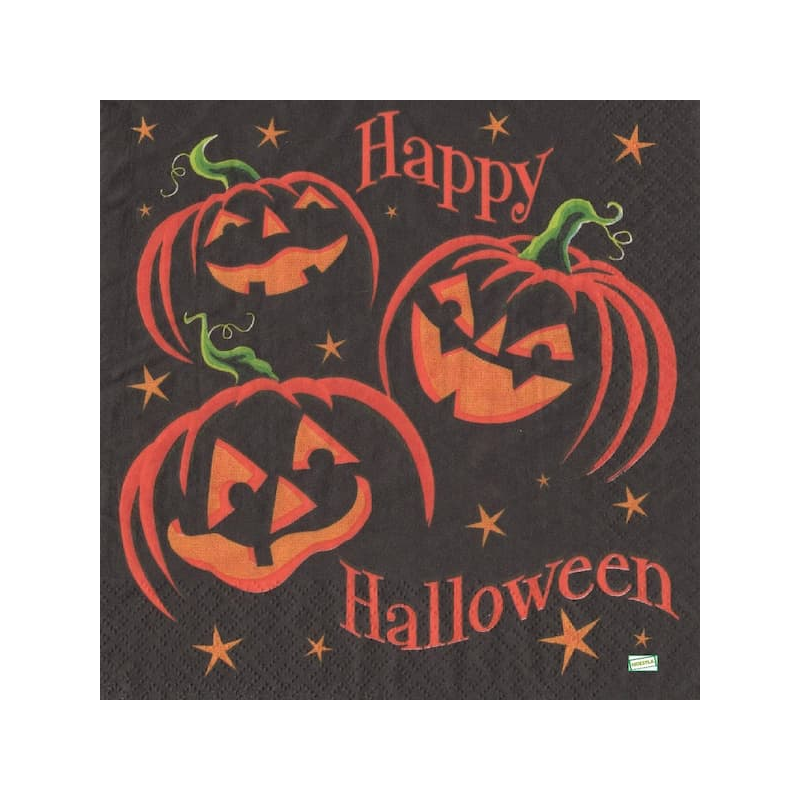 1 serviette Halloween -19