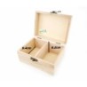 Boite en bois Fillette serviettage