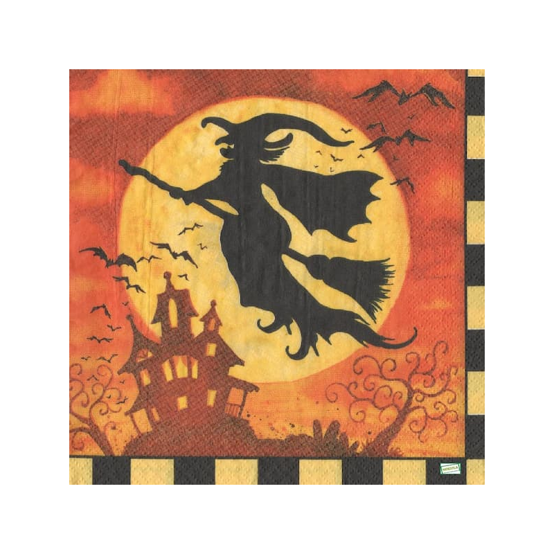 1 serviette Halloween -25