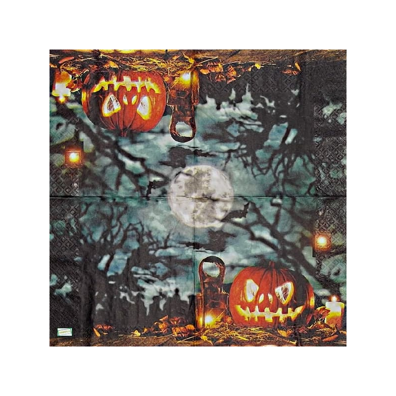 1 serviette Halloween -27