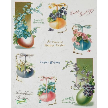 1 papier de riz Pâques-R1074