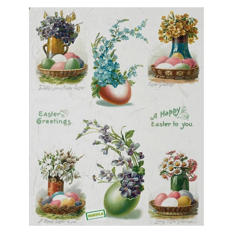 1 papier de riz Pâques-R1075