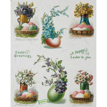 1 papier de riz Pâques-R1075