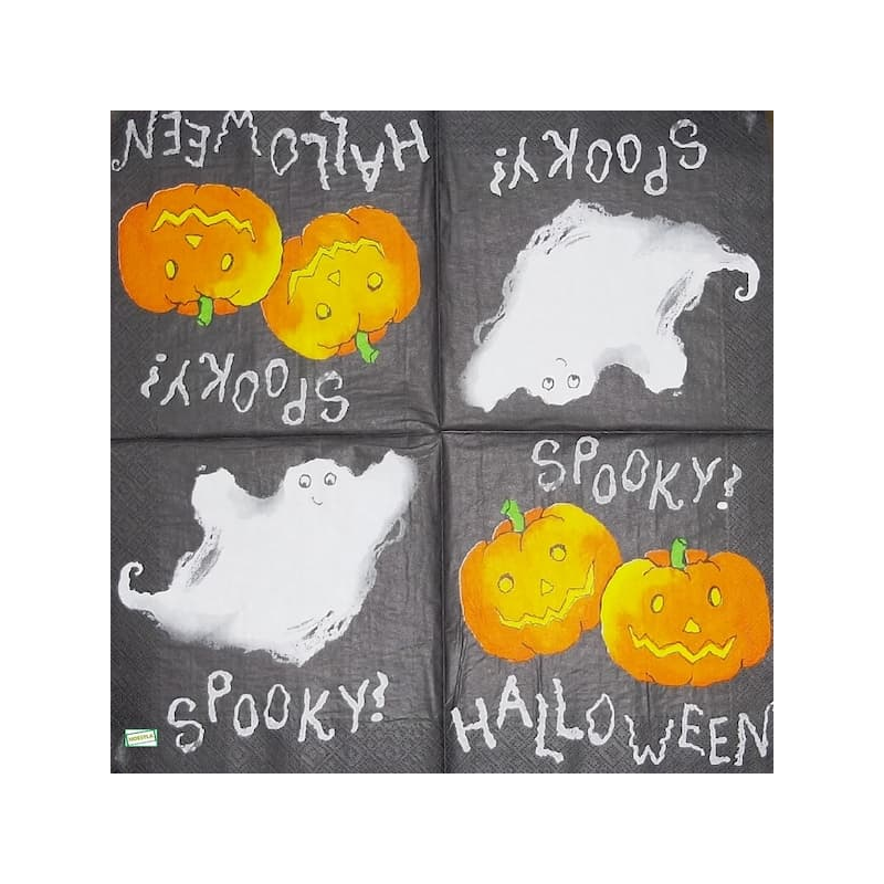 1 serviette Halloween -29