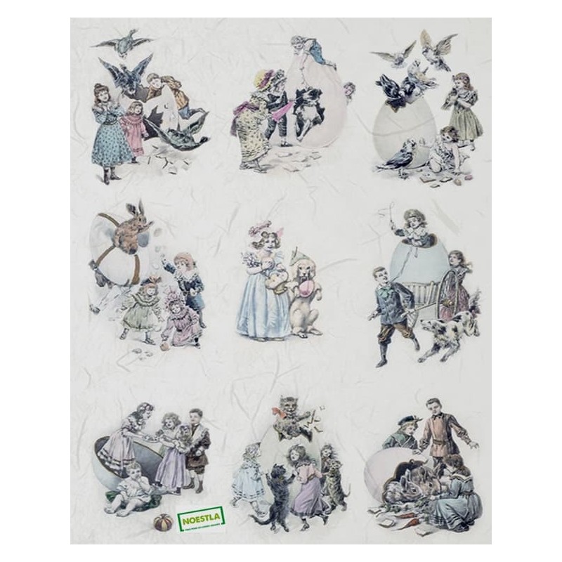 1 papier de riz Pâques-R2163