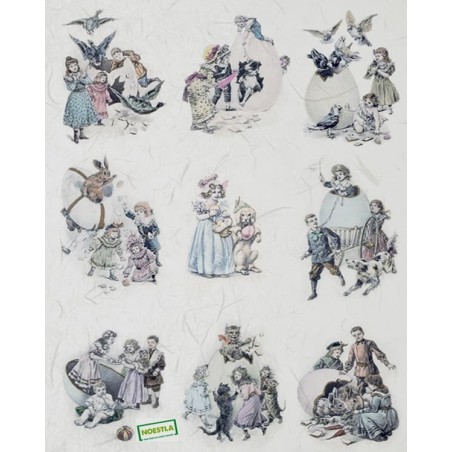 1 papier de riz Pâques-R2163