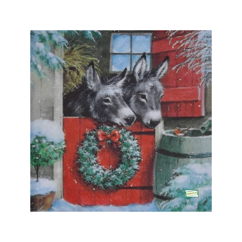 1serviette papier Les Anes-68