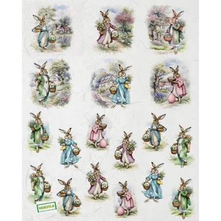 1 papier de riz Pâques-R2367