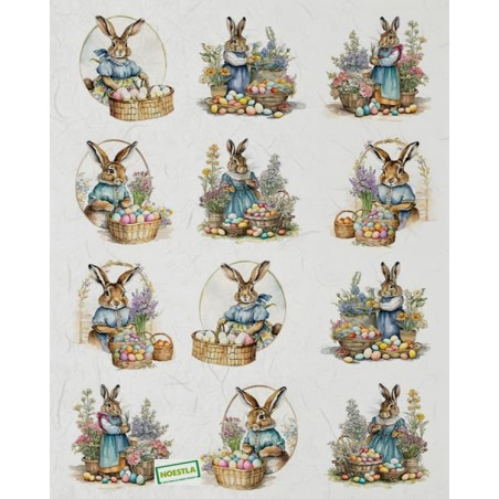 1 papier de riz Pâques-R2368