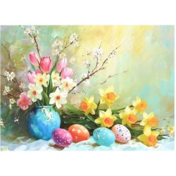 1 papier de riz Pâques-RE6623