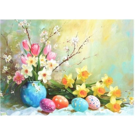 1 papier de riz Pâques-RE6623