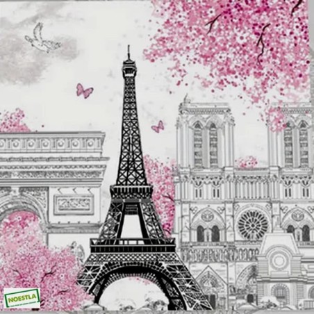 1serviette papier Paris -12