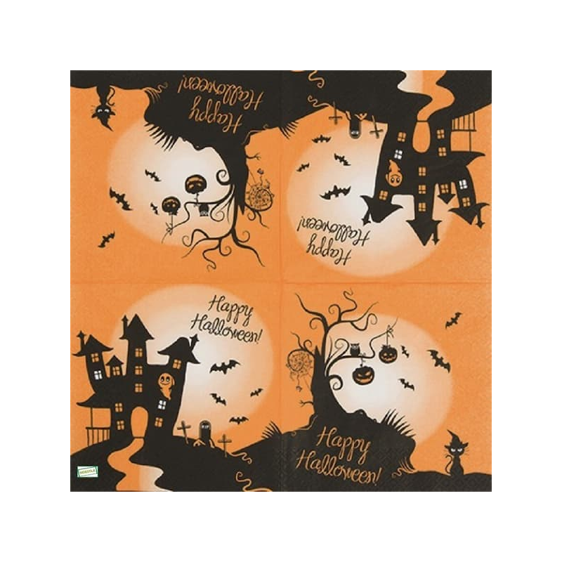 1 serviette Halloween -34