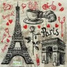1serviette papier Paris -13