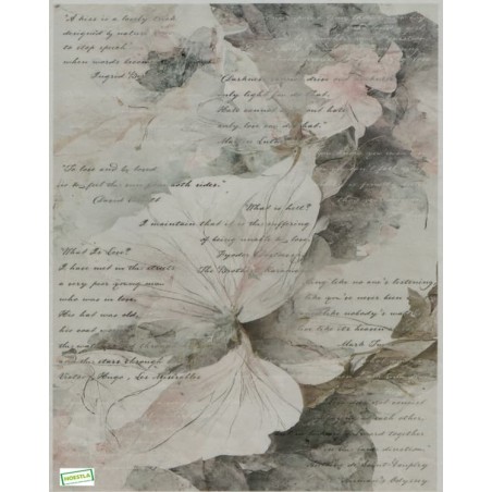 1papier de riz Fleurs-R2156