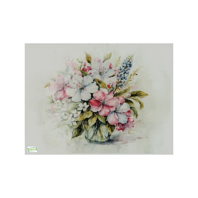 1papier de riz Fleurs-R2457