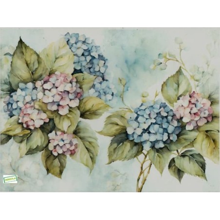 1papier de riz Fleurs-R2458