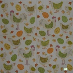 1serviette papier Poules-84
