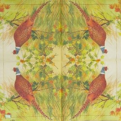 1serviette papier Faisan-106