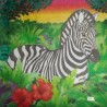1serviette papier Zèbre-12