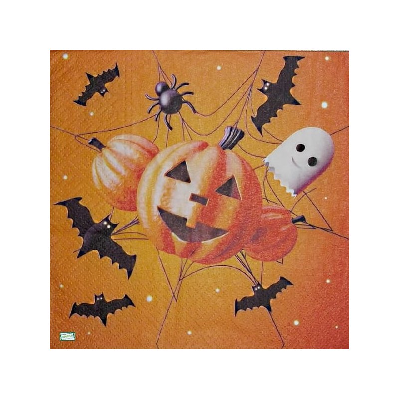 1 serviette Halloween -37