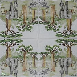 1serviette papier Eléphant-4